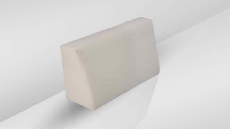 Boczny element Cube, lewy (kremowy)